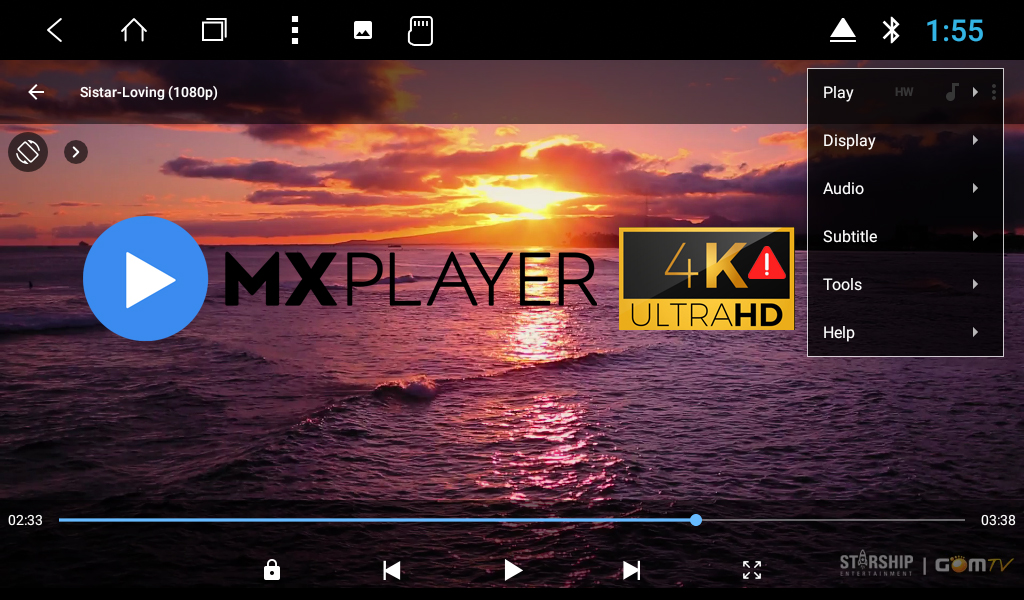 MX Player 4K issue - play 4K videos with MX player