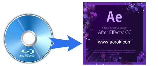 Import and edit Blu-ray in After Effects CC